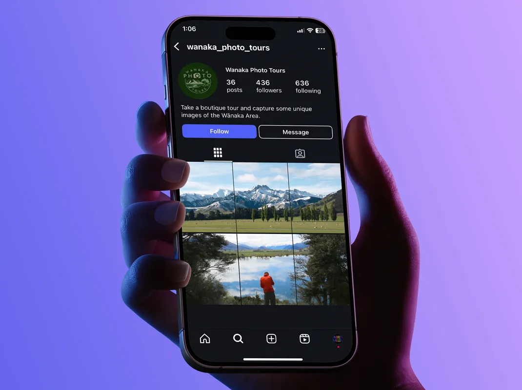Wanaka Photo Tours instagram